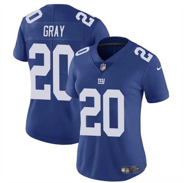 Women's New York Giants #20 Eric Gray Blue Vapor Stitched Jersey Dzhi,We sell and wholesale Women's New York Giants #20 Eric Gray Blue Vapor Stitched Jersey Dzhi on line form chian!